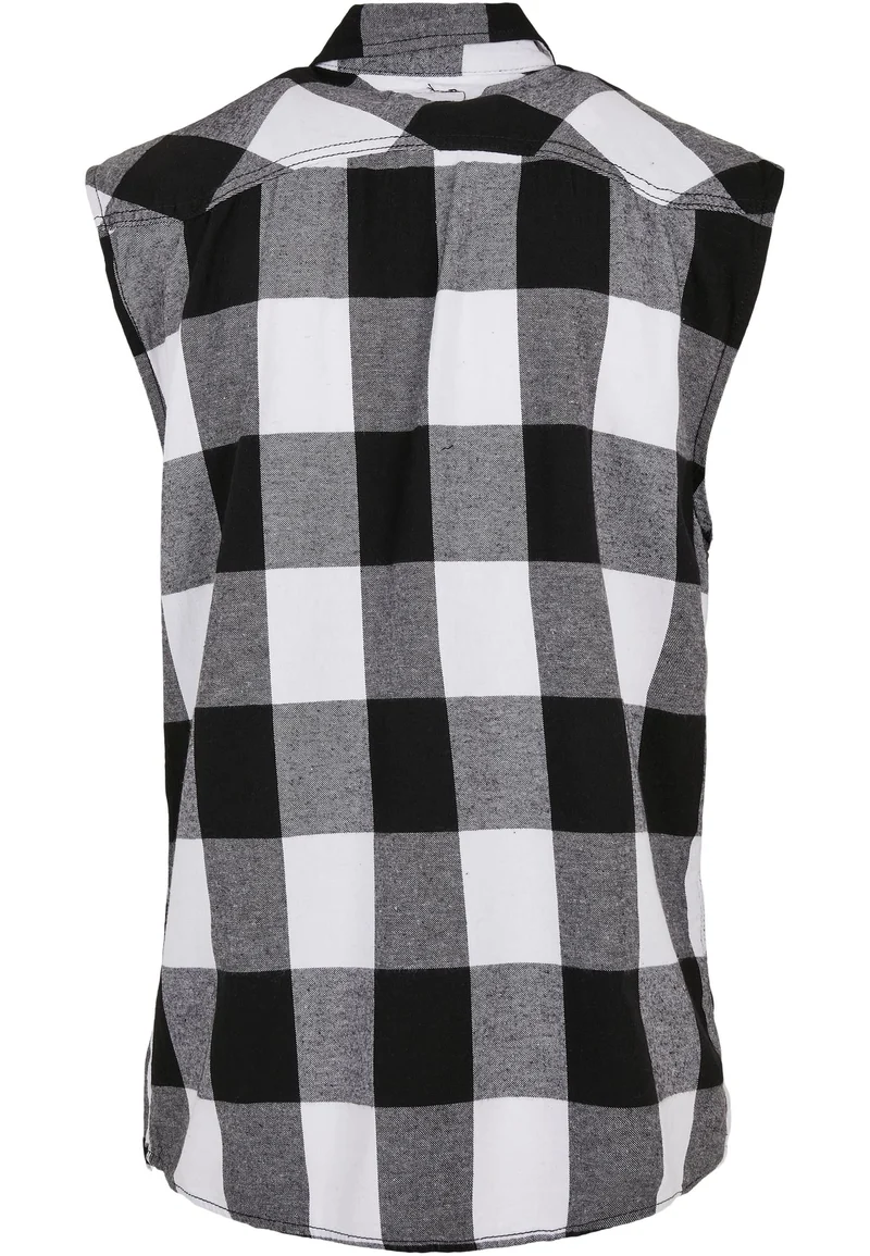 B Checkshirt Sleeveless