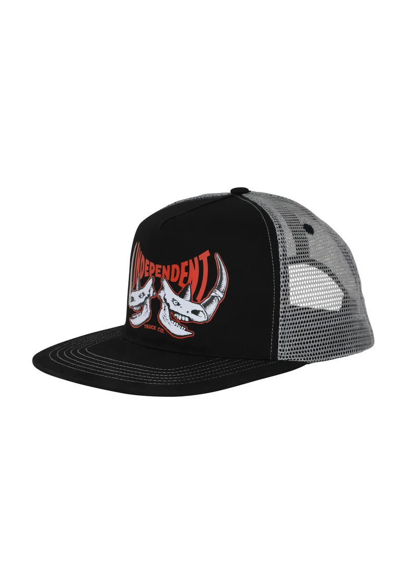 Rhino Span Mesh Trucker Unstructured Snapback