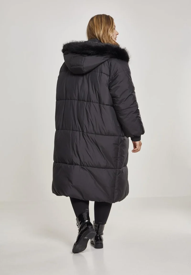 UC Oversize Faux Fur Puffer Coat