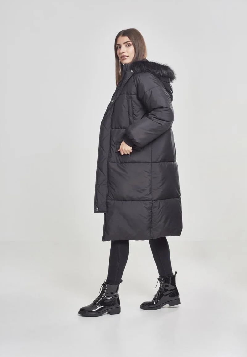 UC Oversize Faux Fur Puffer Coat