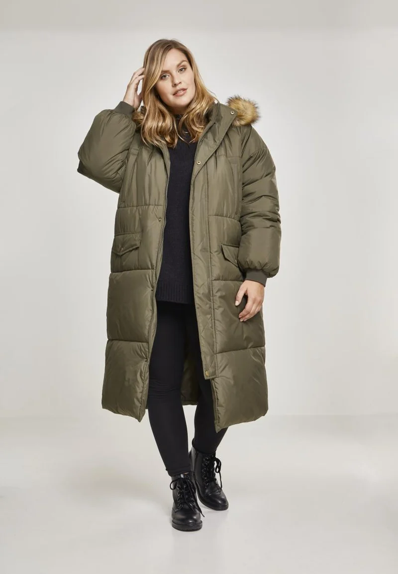 UC Oversize Faux Fur Puffer Coat