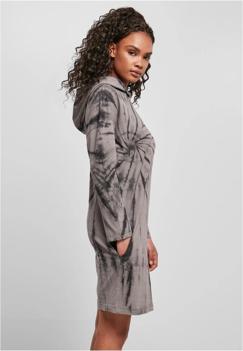 UC Oversized Tie Dye Hoody Dress