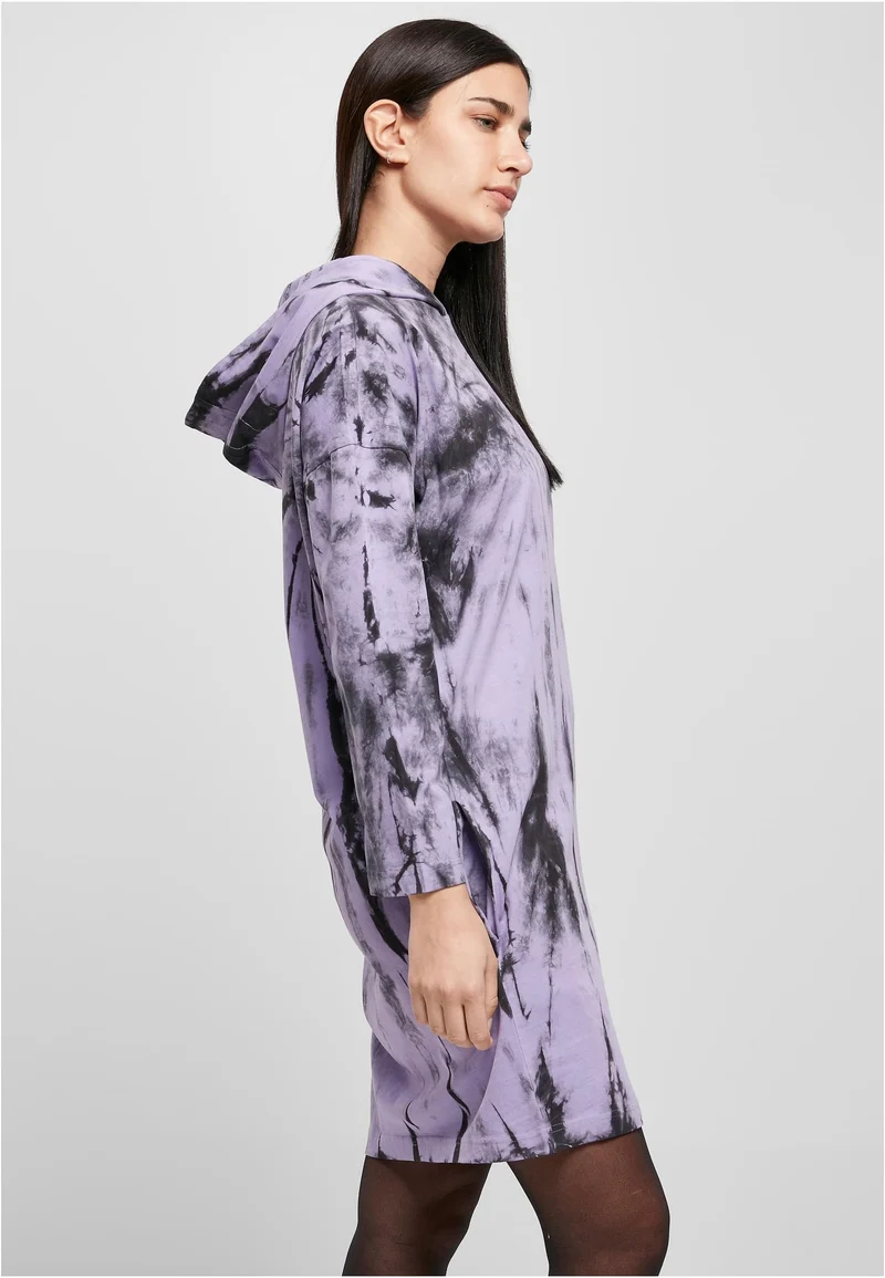 UC Oversized Tie Dye Hoody Dress
