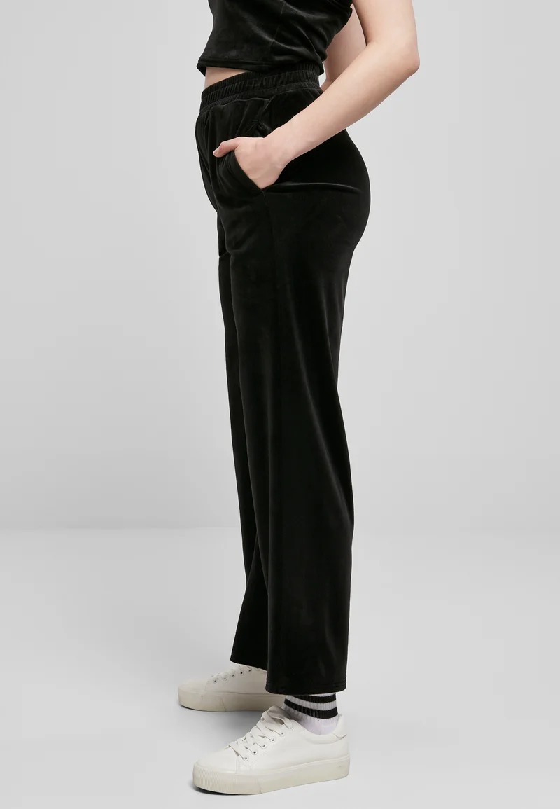 UC High Waist Straight Velvet