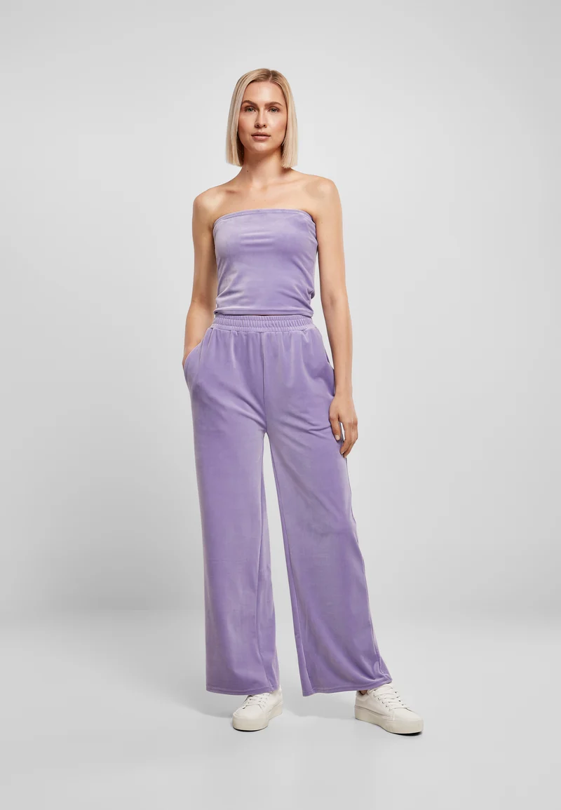UC High Waist Straight Velvet