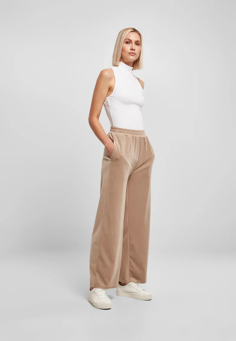 UC High Waist Straight Velvet