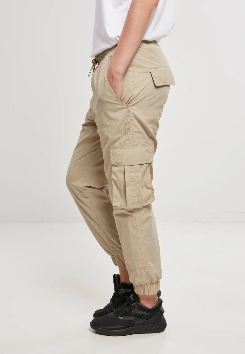 UC High Waist Crinkle Nylon Cargo Pants