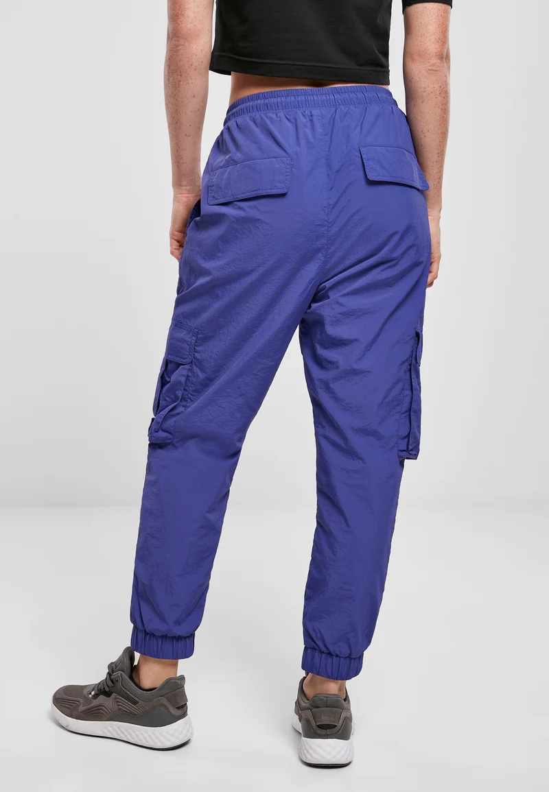 UC High Waist Crinkle Nylon Cargo Pants
