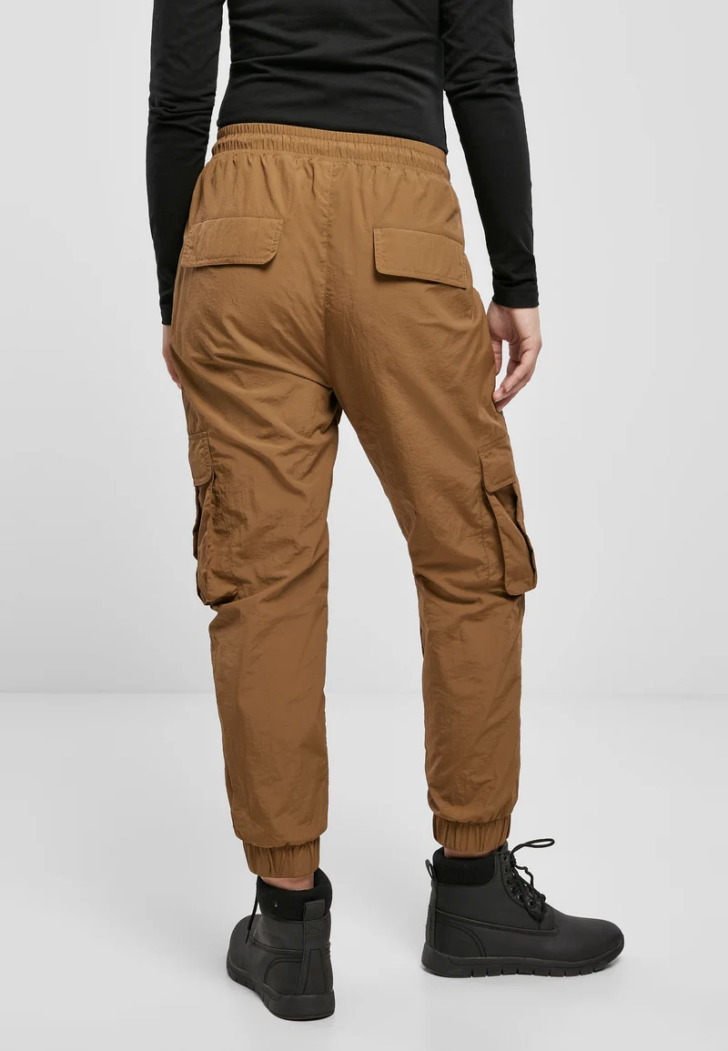 UC High Waist Crinkle Nylon Cargo Pants