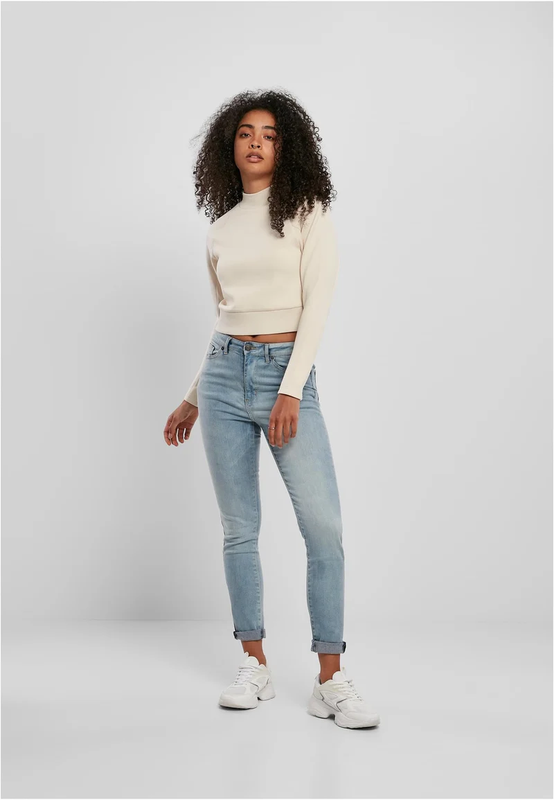UC Interlock Short Turtleneck Crew