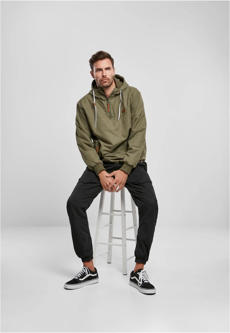 B Pull Over Windbreaker