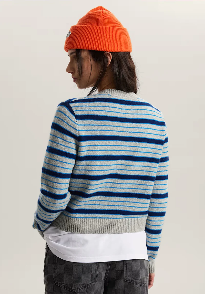 LX Dolly Stripe Cardigan