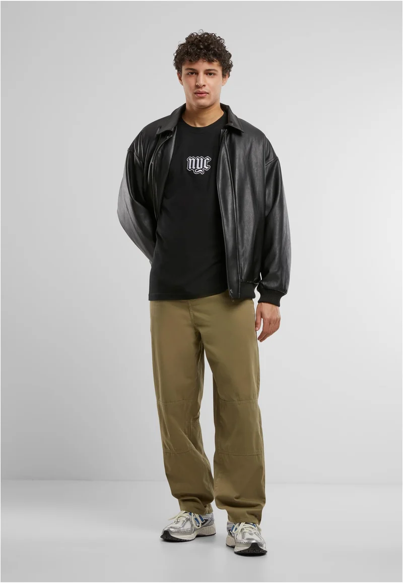 MT NYC Old English Wording Patch Tee