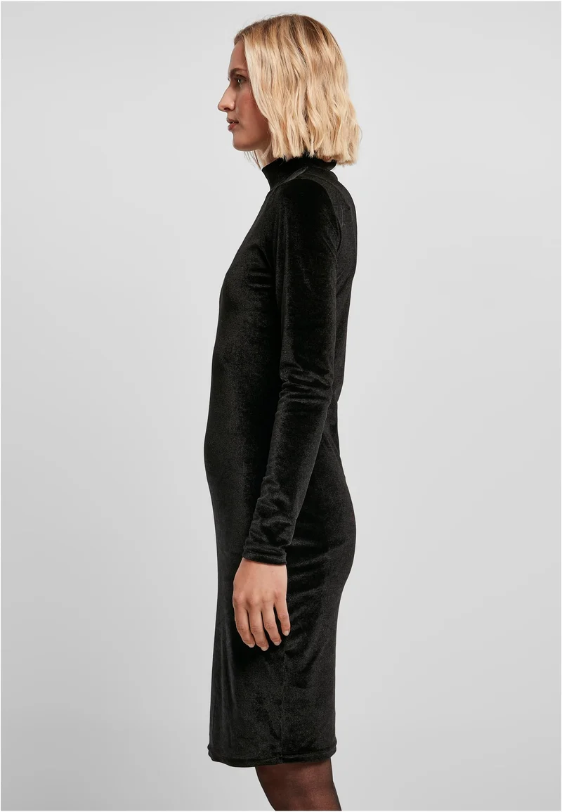 UC Velvet Turtle Neck Dress