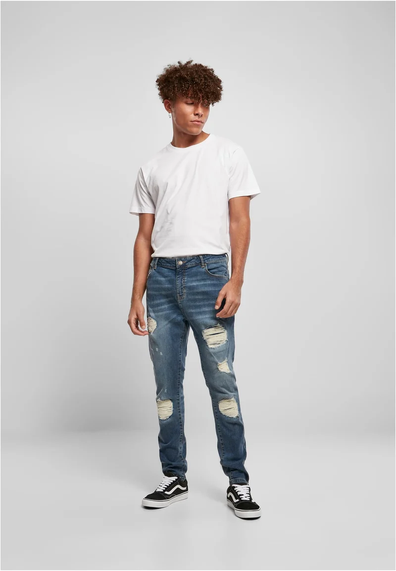 UC Heavy Destroyed Slim Fit Jeans