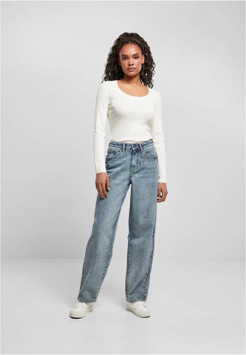 UC High Waist 90´S Wide Leg Denim Pants