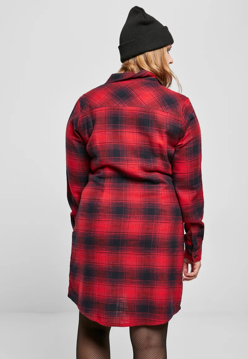 UC Check Shirt Dress