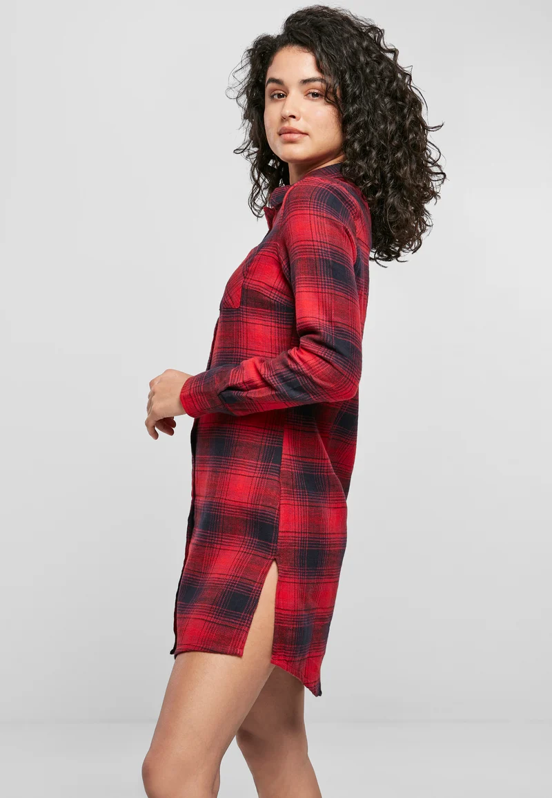 UC Check Shirt Dress
