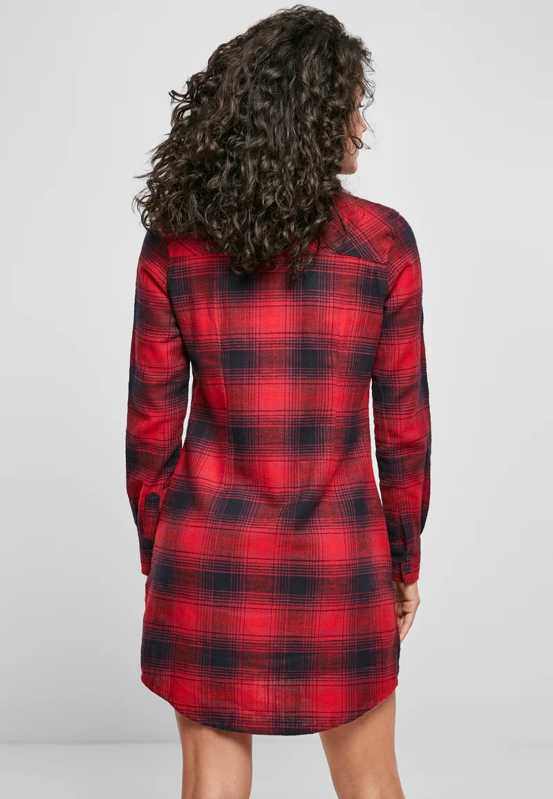 UC Check Shirt Dress
