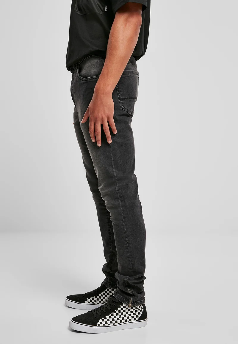 UC Slim Fit Zip Jeans