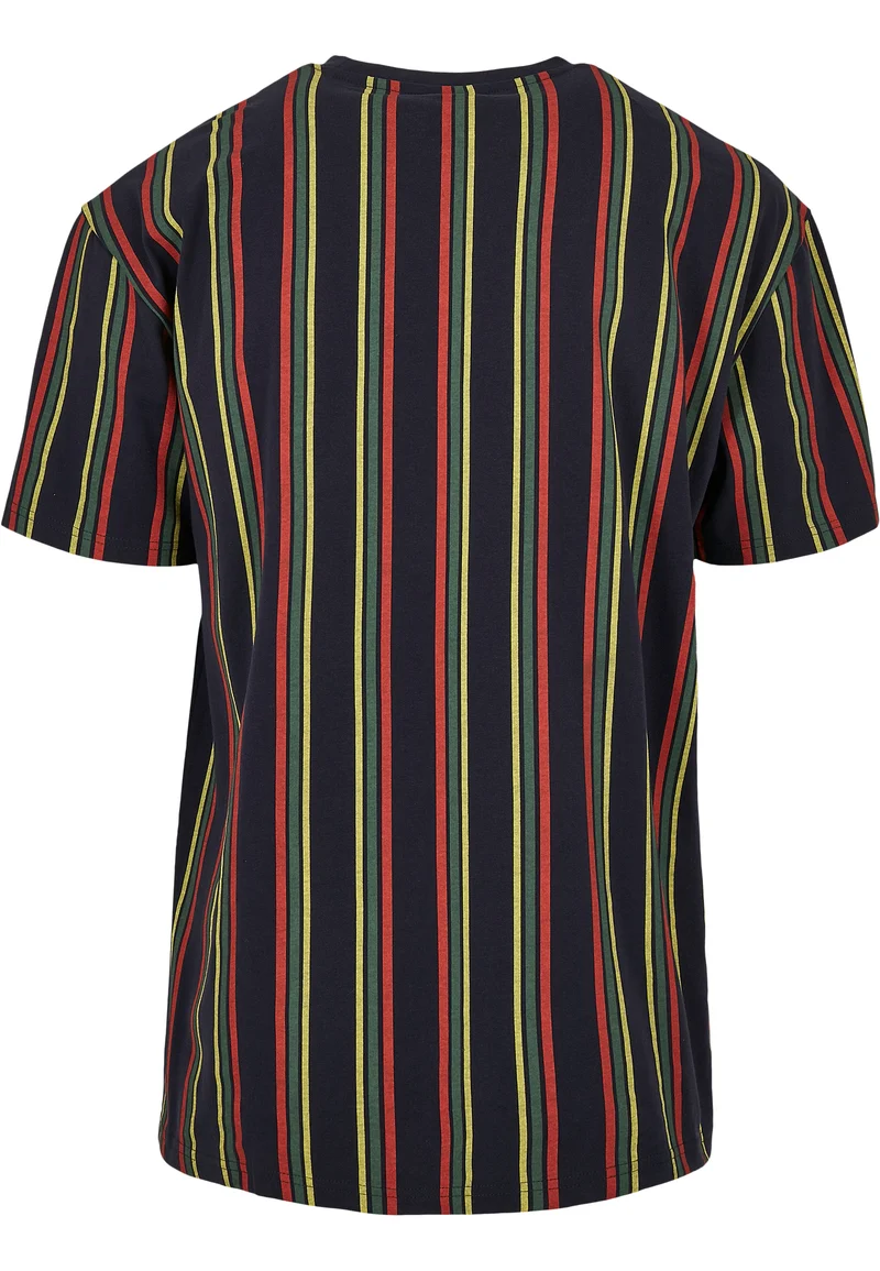 UC Printed Oversized Retro Stripe Tee