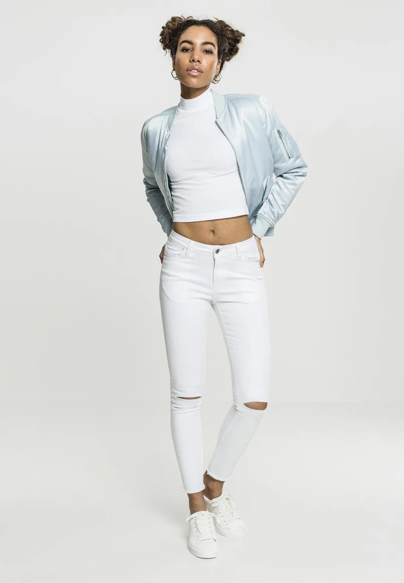 UC Satin Bomber Jacket