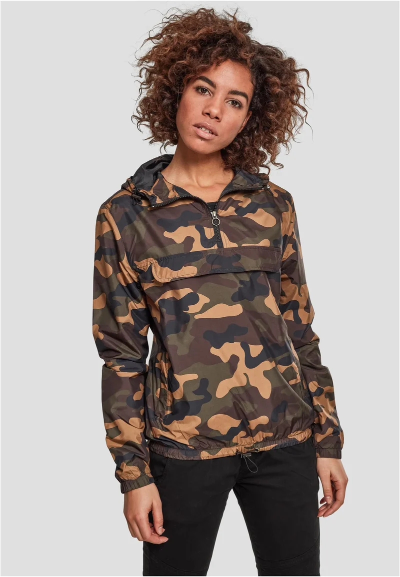 UC Camo Pull Over Jacket