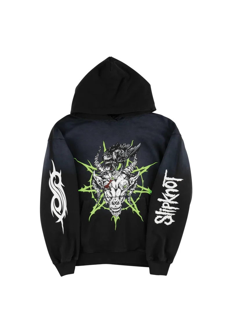 x Slipknot Ravenous Distressed Sun Fade