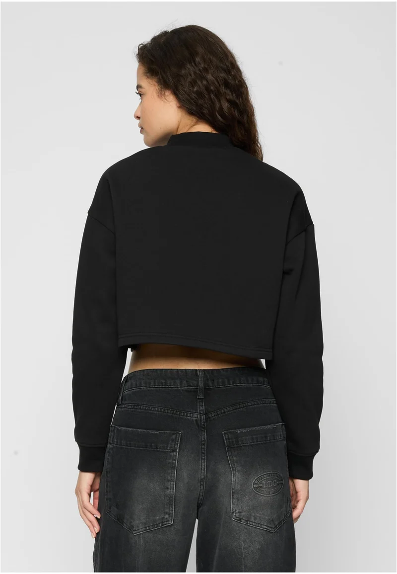 UC Cropped Oversized Sweat High Neck Crew