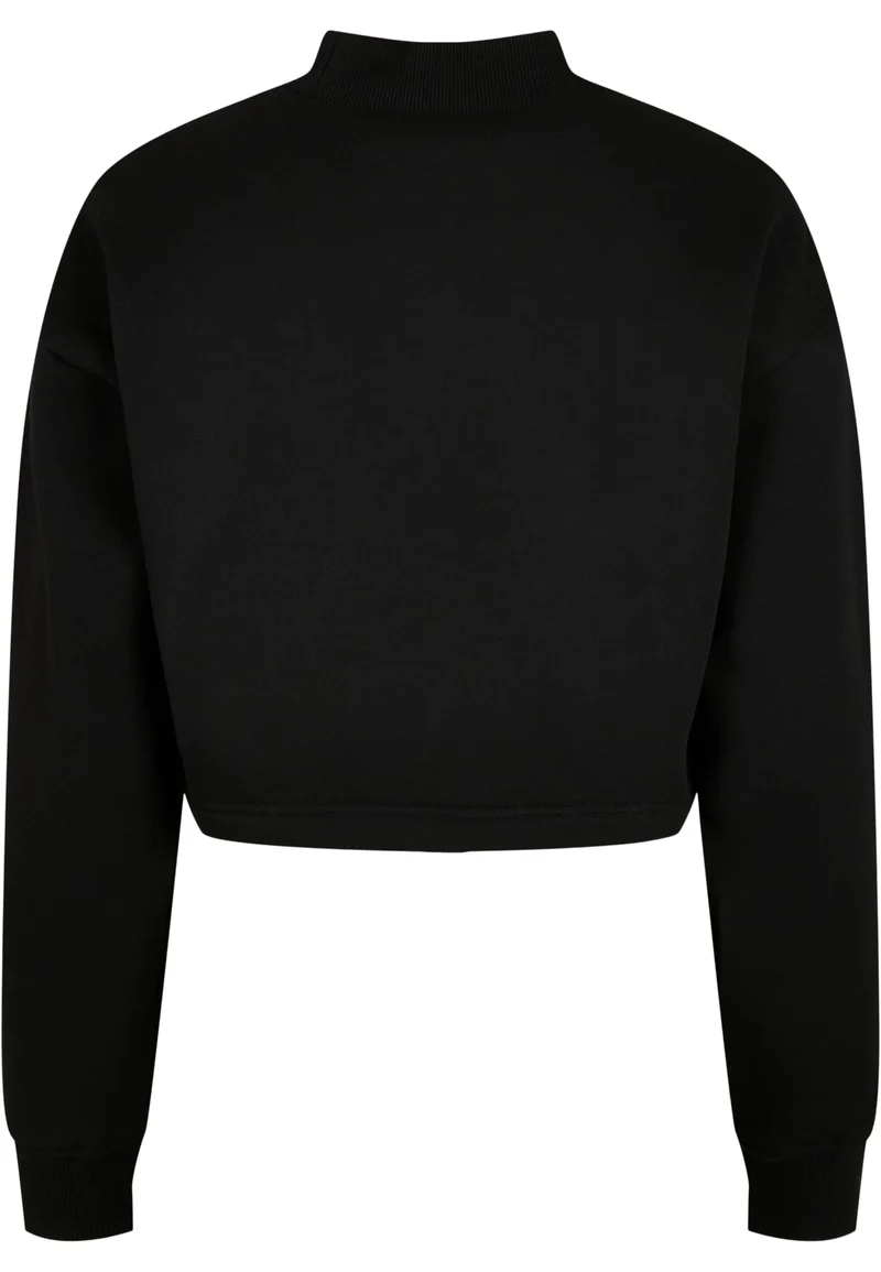 UC Cropped Oversized Sweat High Neck Crew