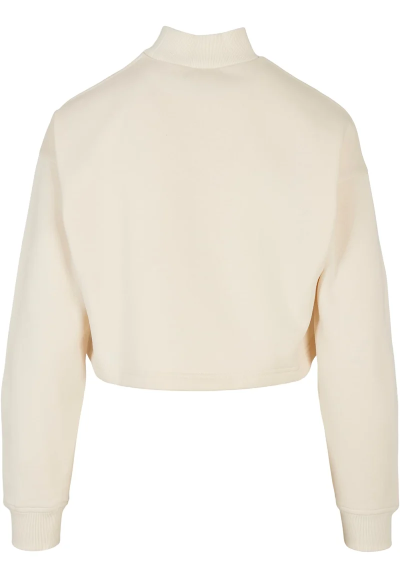 UC Cropped Oversized Sweat High Neck Crew