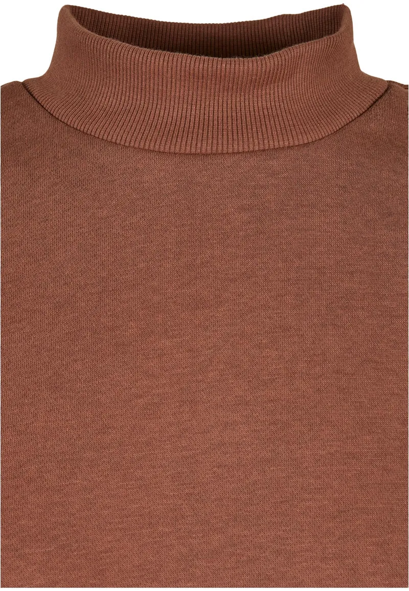 UC Cropped Oversized Sweat High Neck Crew