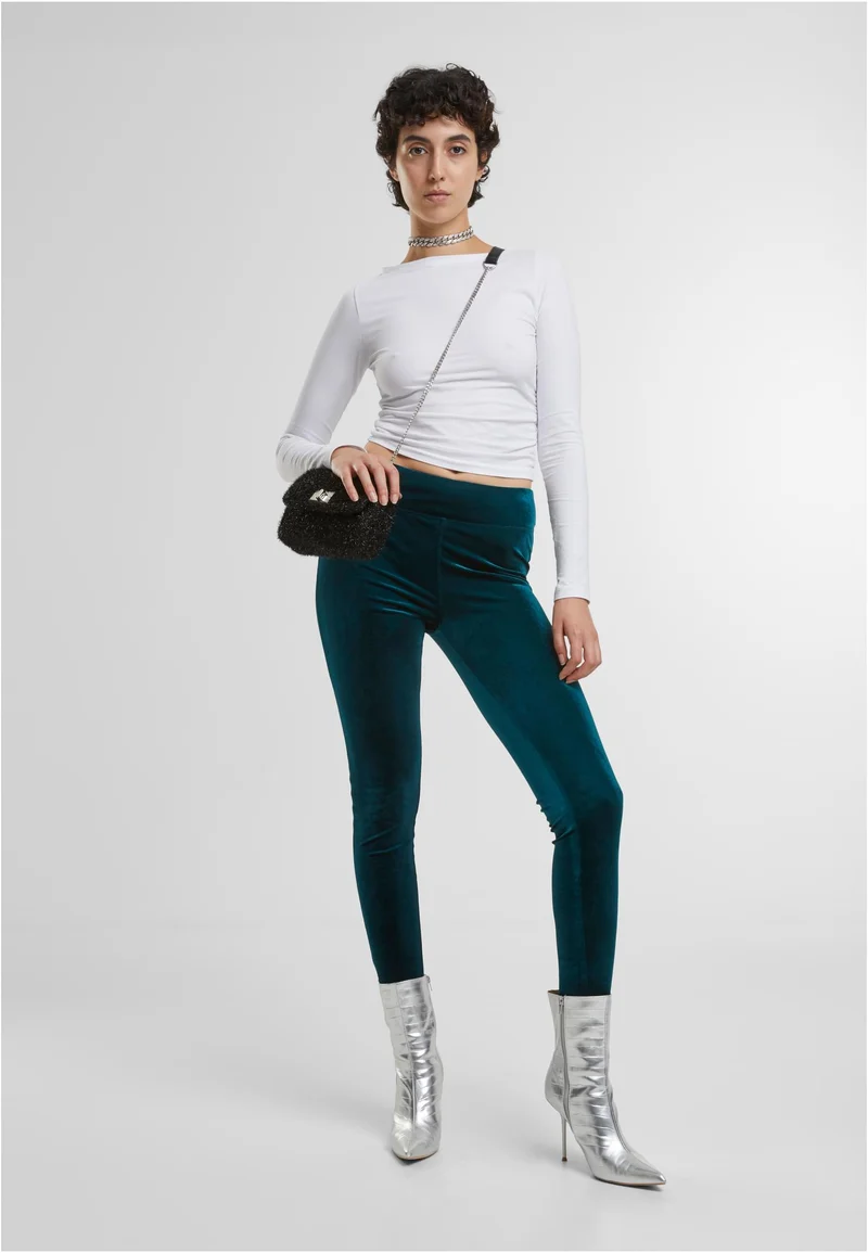 UC High Waist Velvet Leggings