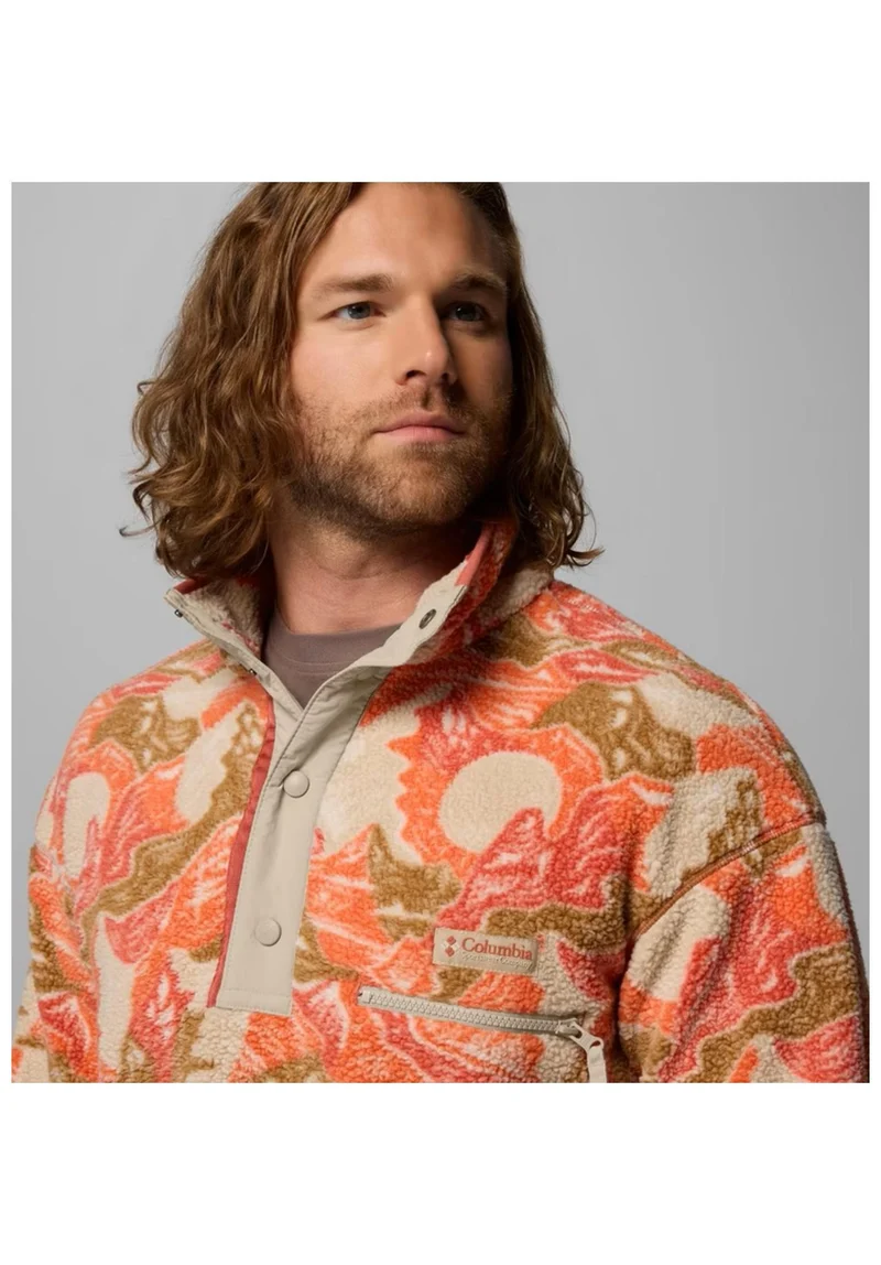 Helvetia II Printed Half Snap Fleece