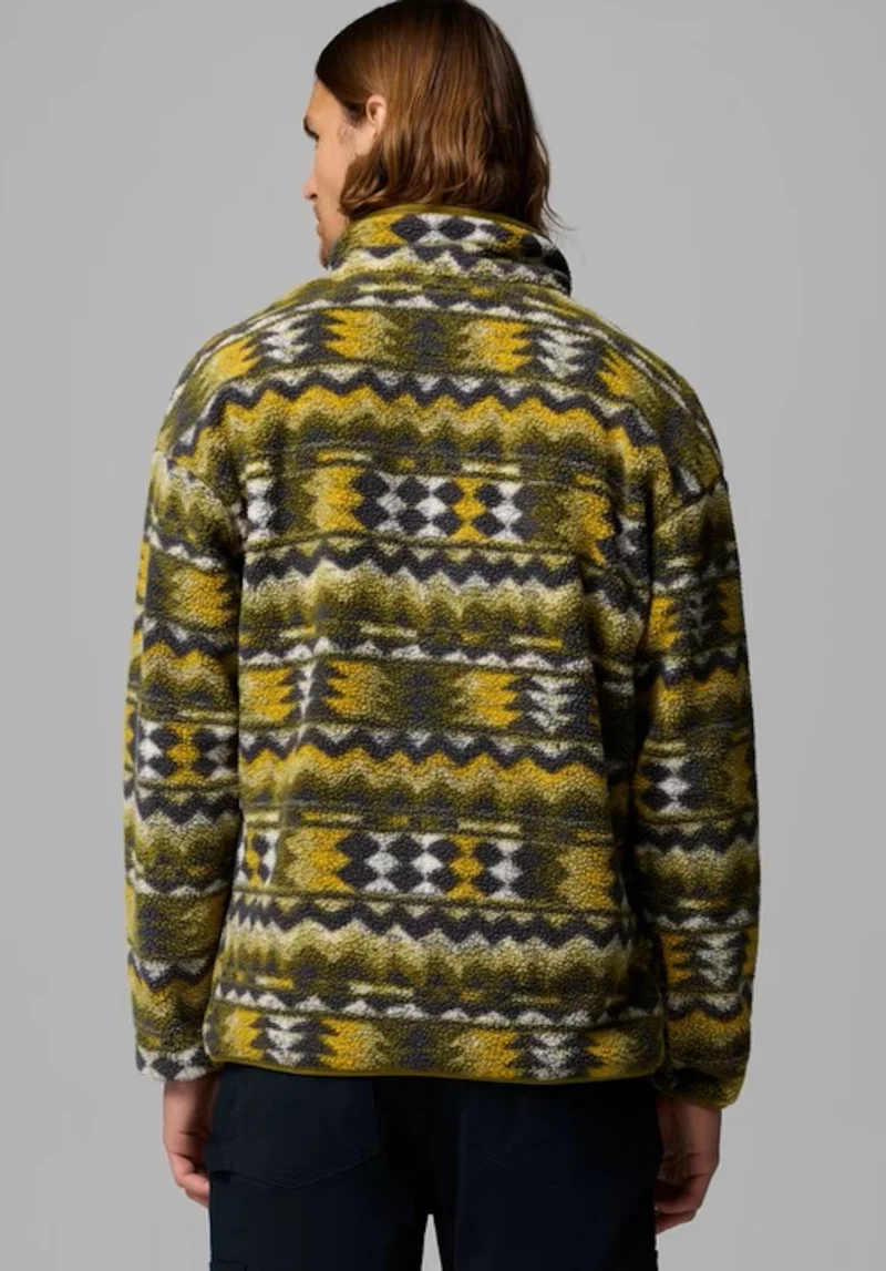 Helvetia II Printed Half Snap Fleece