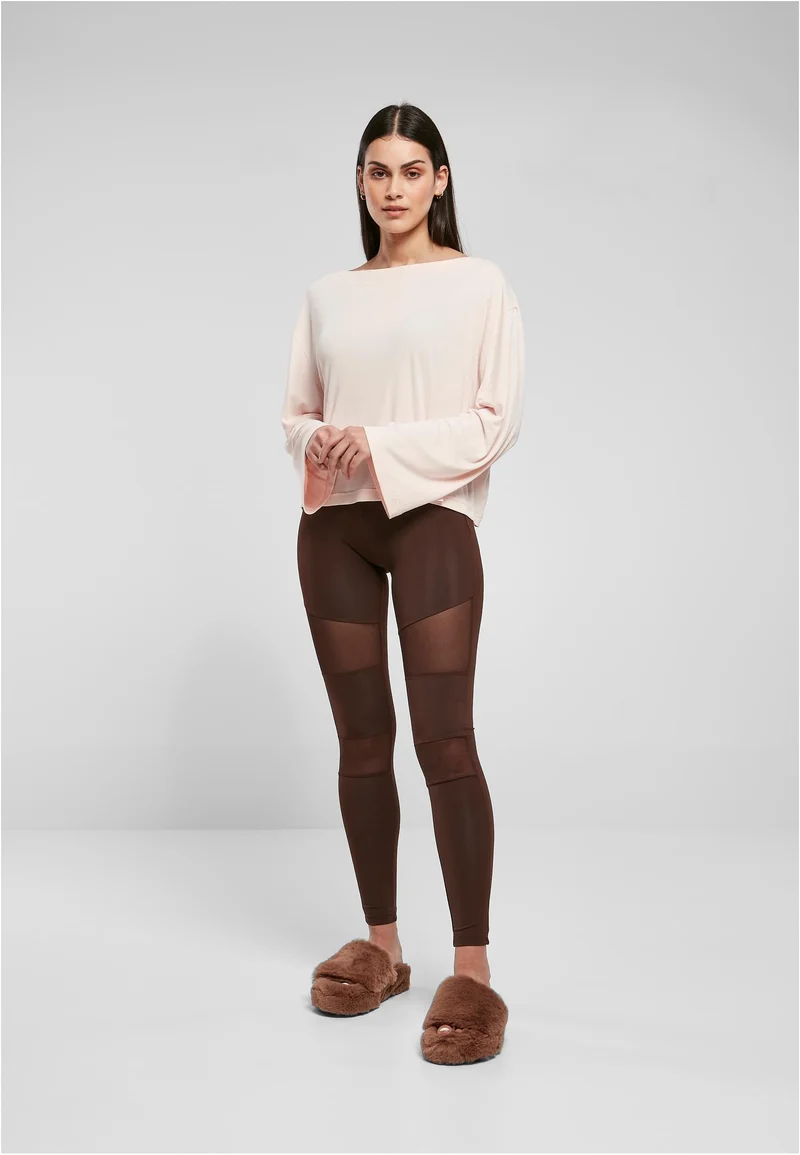 UC Short Modal Bateau Necklinie Longsleeve