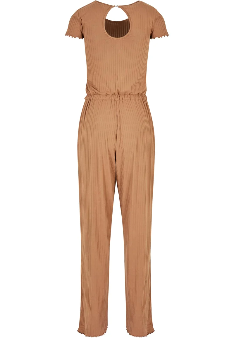 UC Rib Wid Leg Jumpsuit