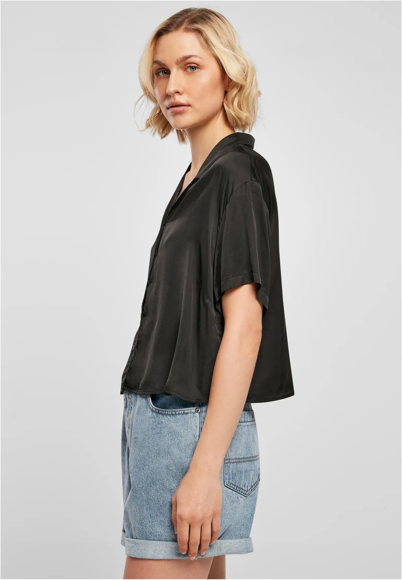 UC Viscose Satin Resort Shirt