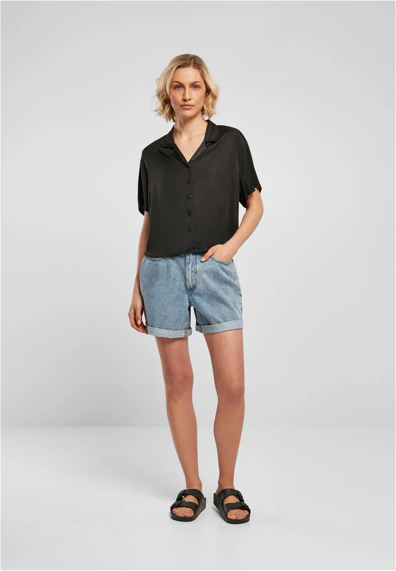 UC Viscose Satin Resort Shirt