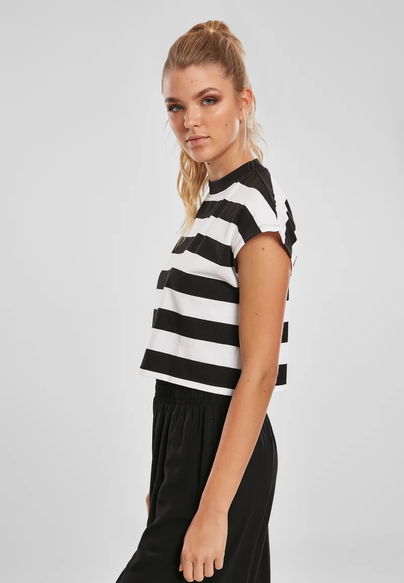 UC Stripe Short Tee