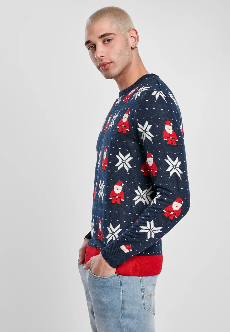 UC Nicolaus And Snowflakes Sweater