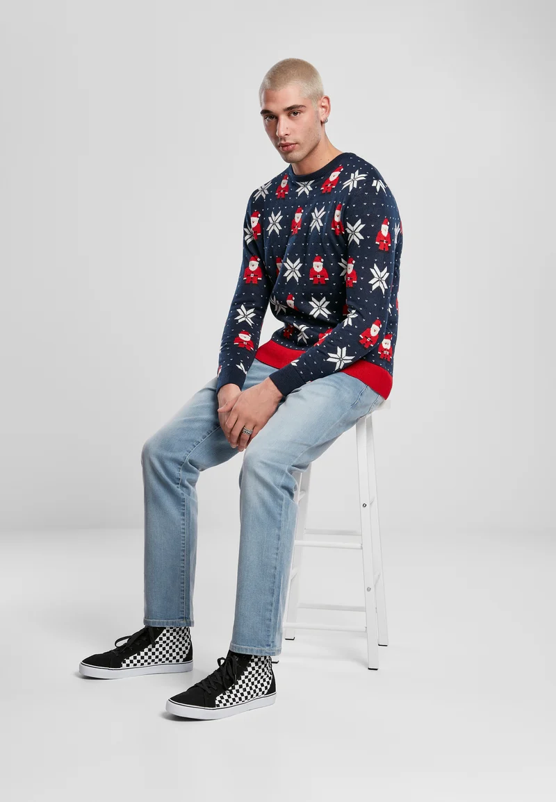 UC Nicolaus And Snowflakes Sweater