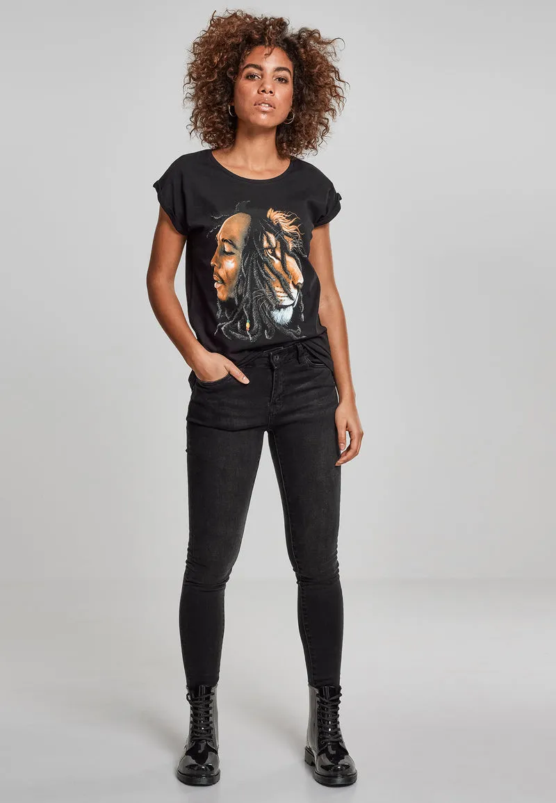 MT Bob Marley Lion Face Tee