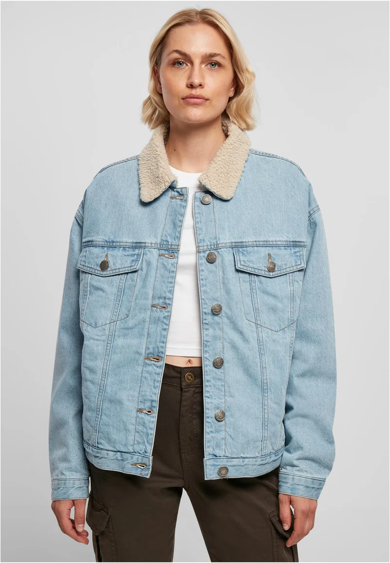 UC Oversized Sherpa Denim Jacket