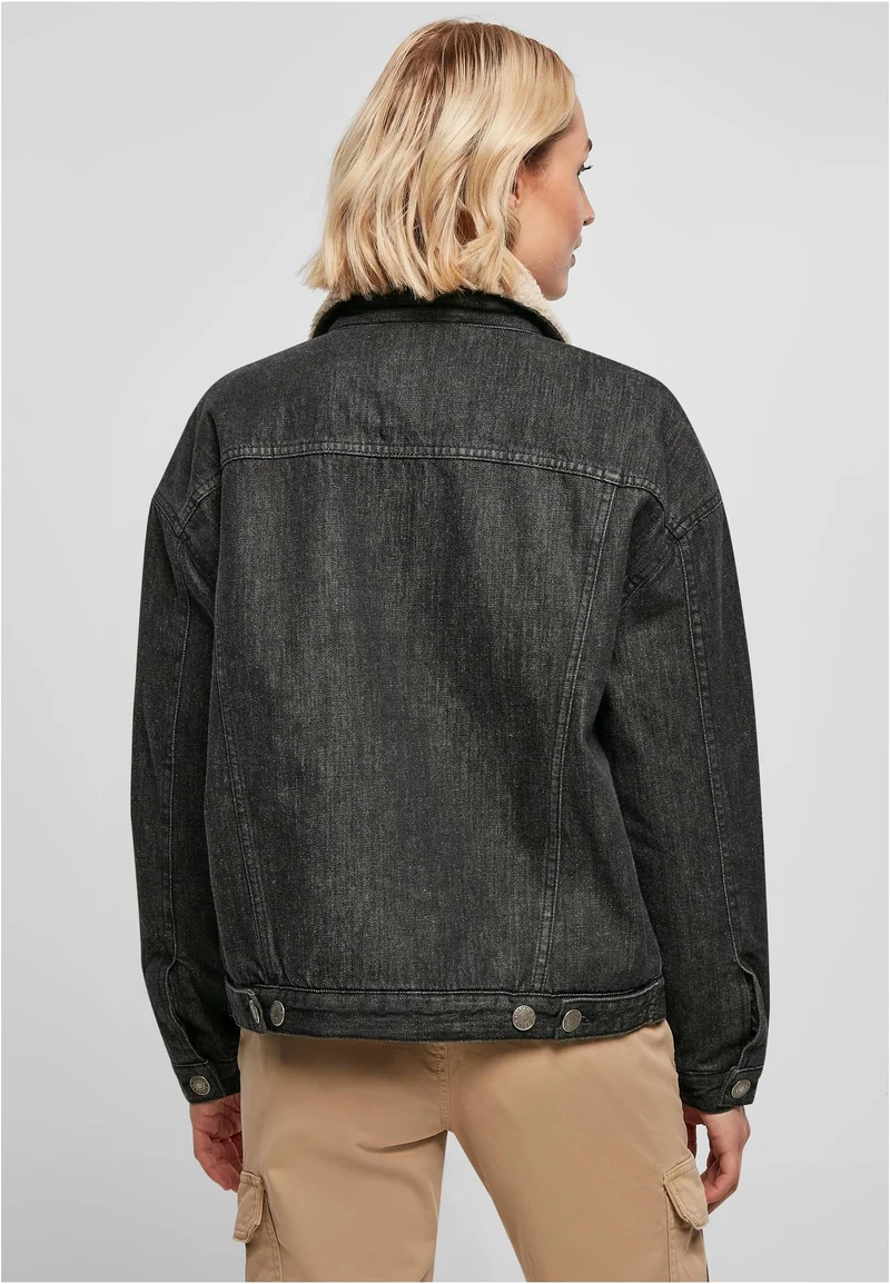 UC Oversized Sherpa Denim Jacket