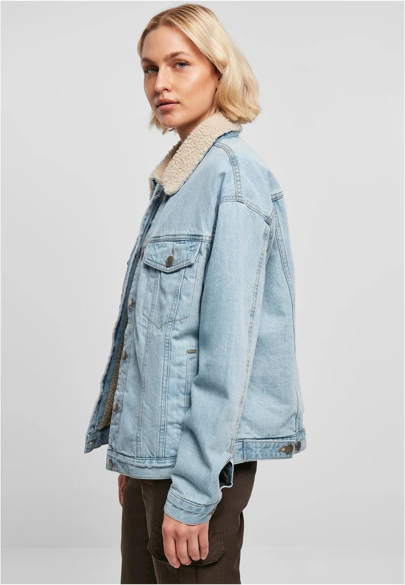 UC Oversized Sherpa Denim Jacket