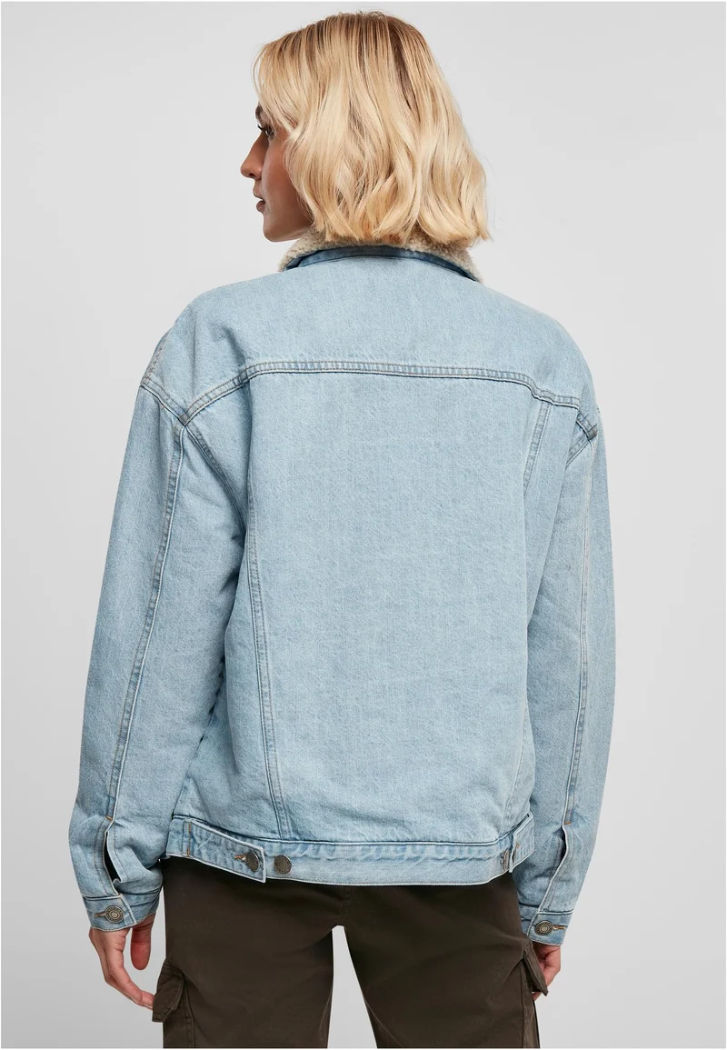 UC Oversized Sherpa Denim Jacket