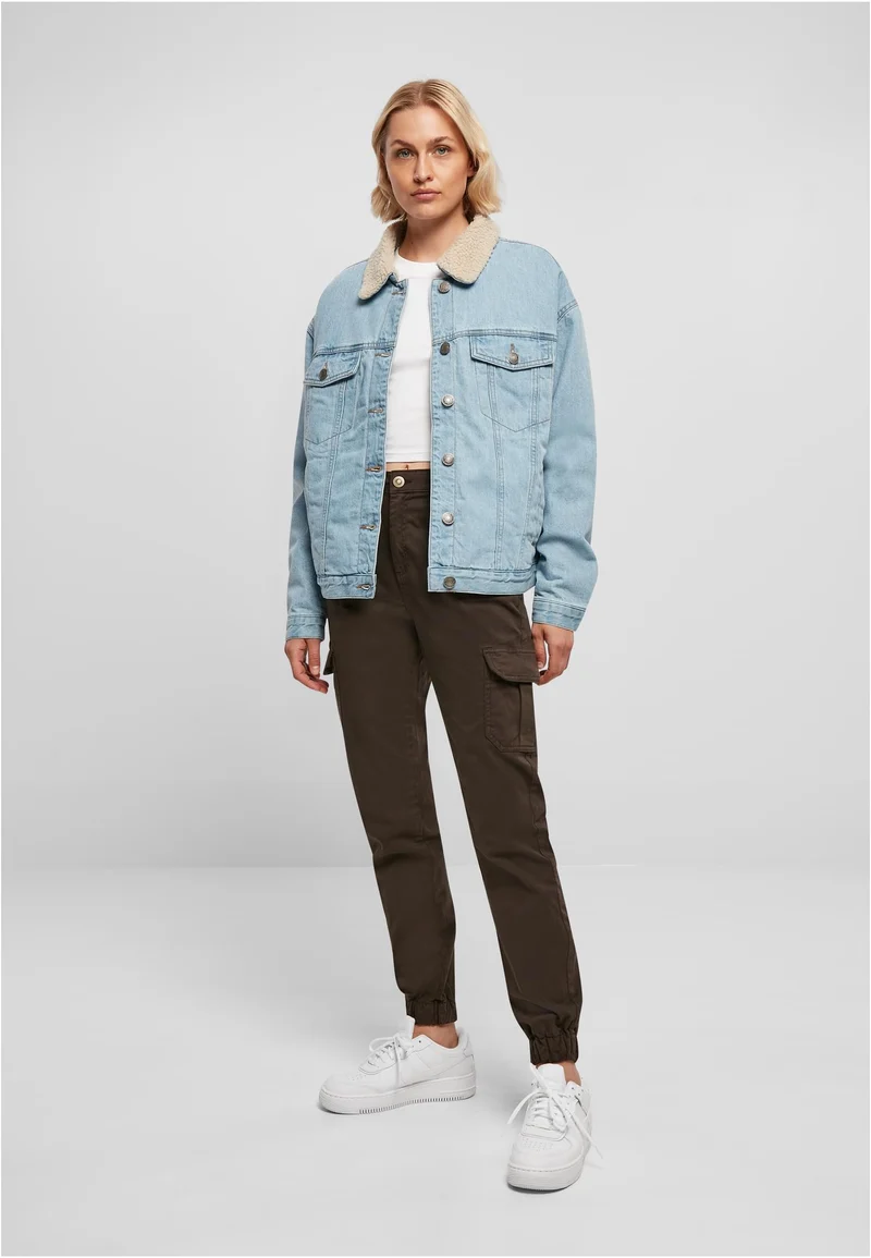 UC Oversized Sherpa Denim Jacket