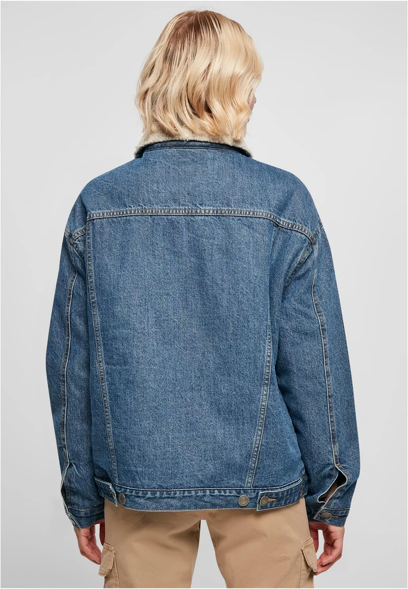 UC Oversized Sherpa Denim Jacket