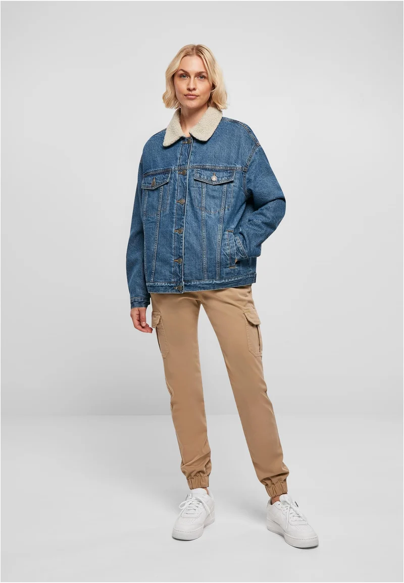 UC Oversized Sherpa Denim Jacket
